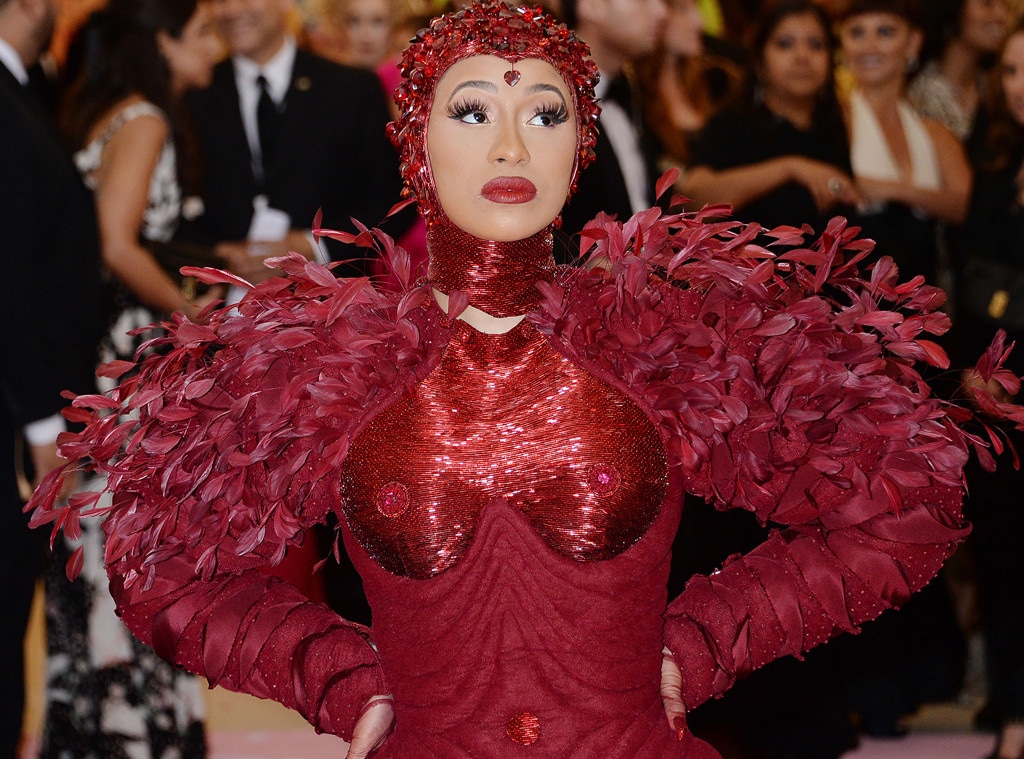 Cardi B, 2019 Met Gala, Nipple Covers