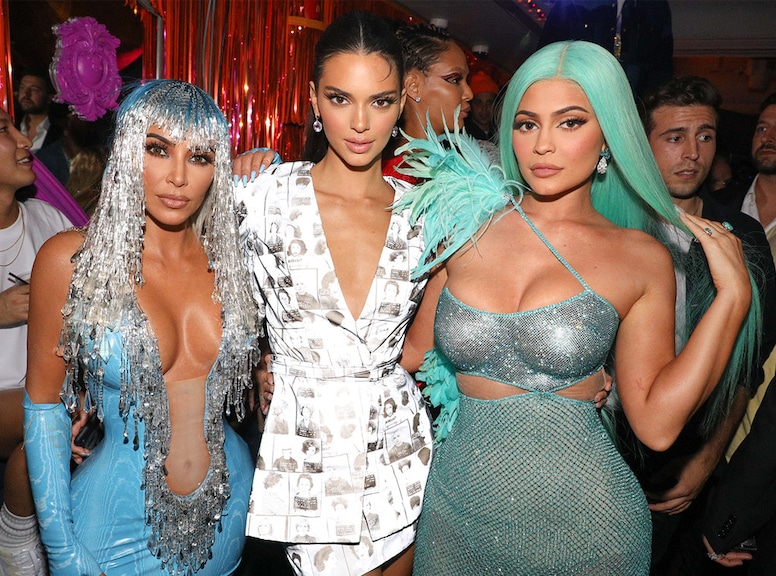 KIm Kardashian, Kylie Jenner, Kendall Jenner, 2019 Met Gala, After Party 