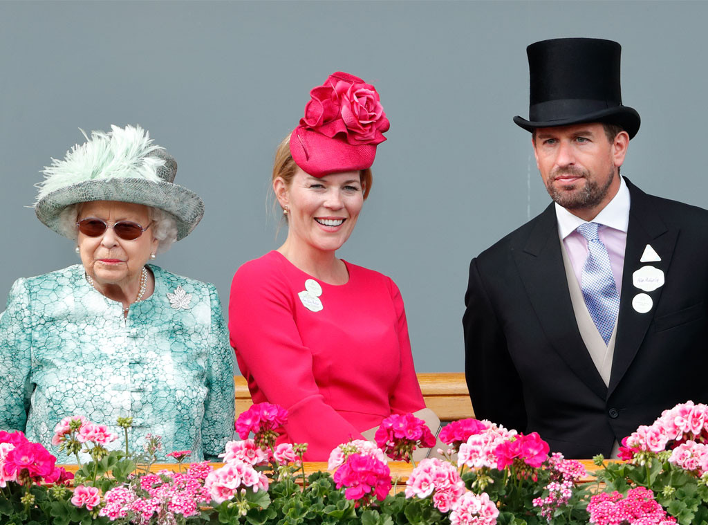 Queen Elizabeth II, Autumn Phillips, Peter Phillips