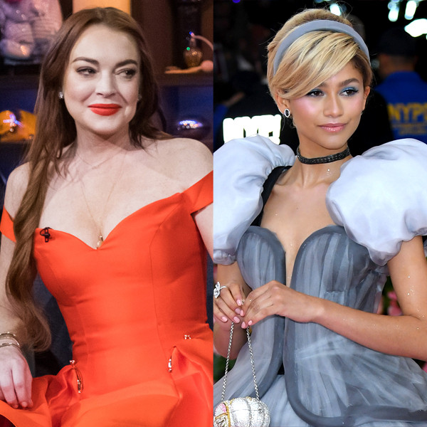 Lindsay Lohan, Zendaya 