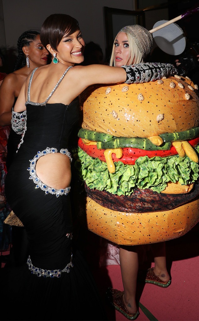 Bella Hadid, Katy Perry, 2019 MET Gala, Candids