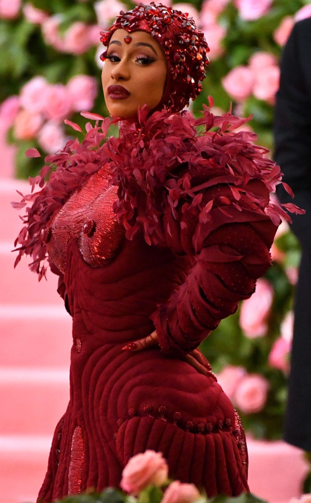 Cardi B, 2019 Met Gala, Nipple Covers