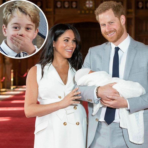Royal Fans Think Prince George Revealed Baby Archie's Name in January - E! NEWS
