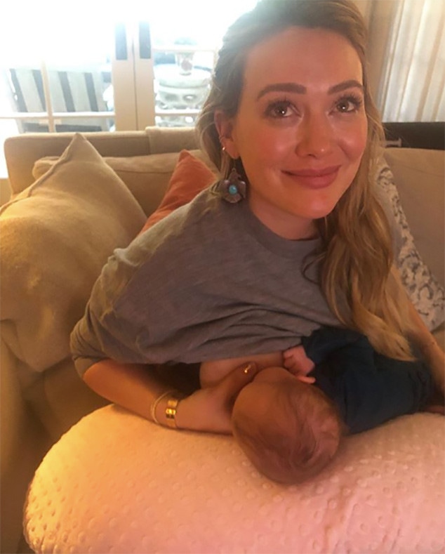 Hilary Duff, Breastfeeding