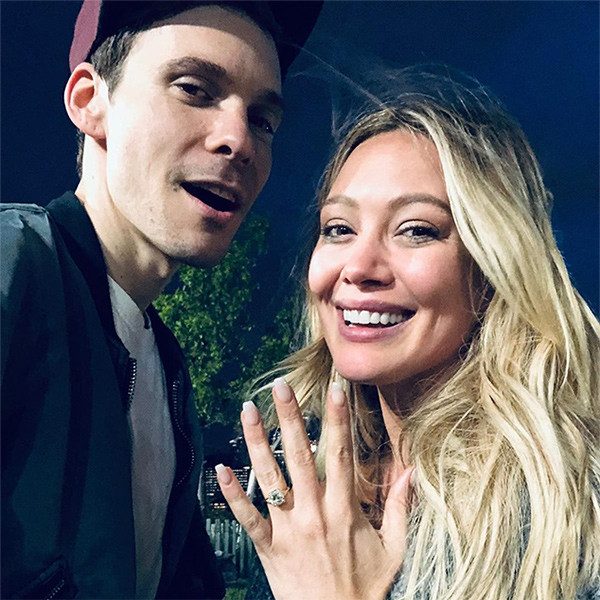 Hilary Duff, Matthew Koma, Engagement, Ring