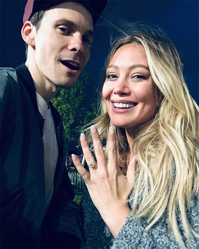 Hilary Duff, Matthew Koma, Engagement, Ring