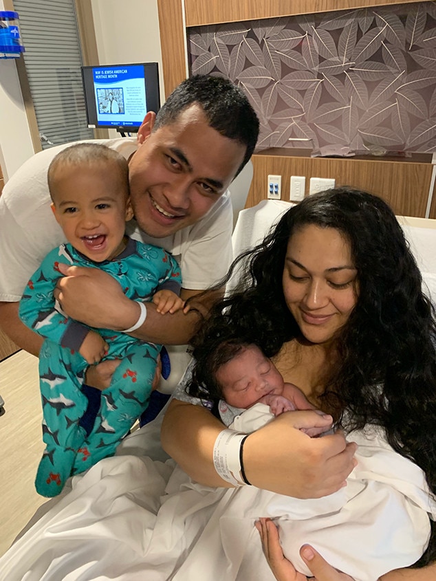 Kalani Faagata & Asuelu Pulaa from 2019 Celebrity Babies E! News