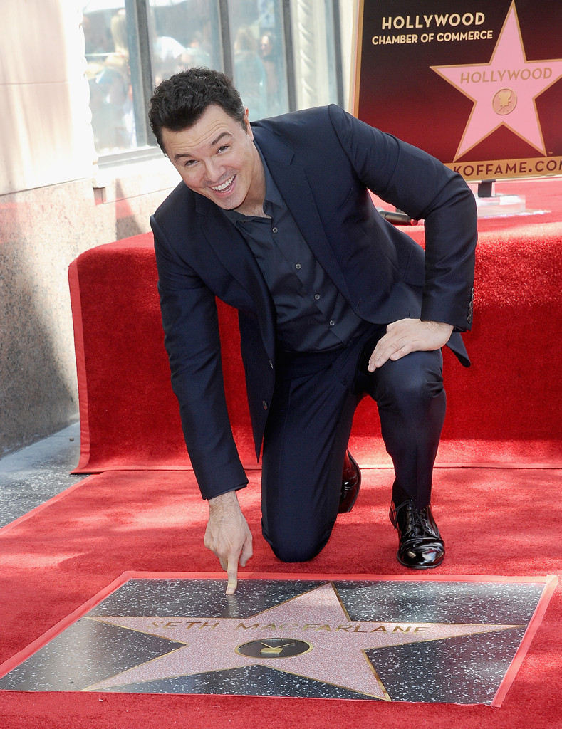 Seth MacFarlane, Hollywood Walk of Fame Star
