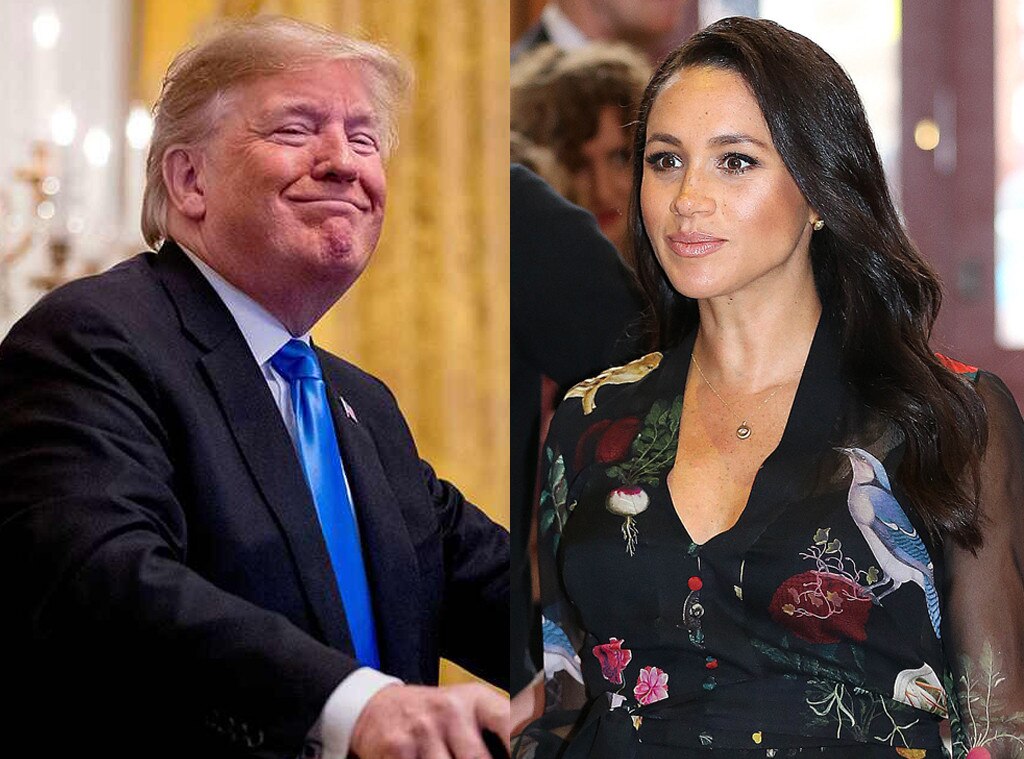 Donald Trump Clarifies Those Nasty Meghan Markle Comments: I Think She ...