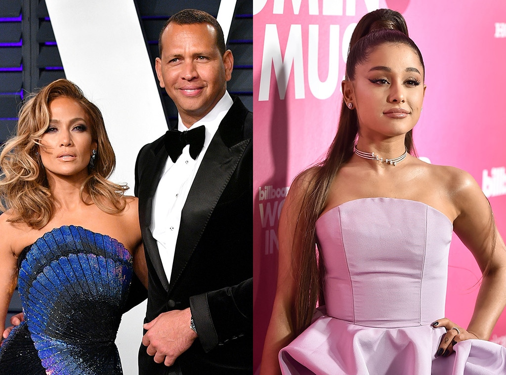 Jennifer Lopez, Alex Rodriguez, Ariana Grande