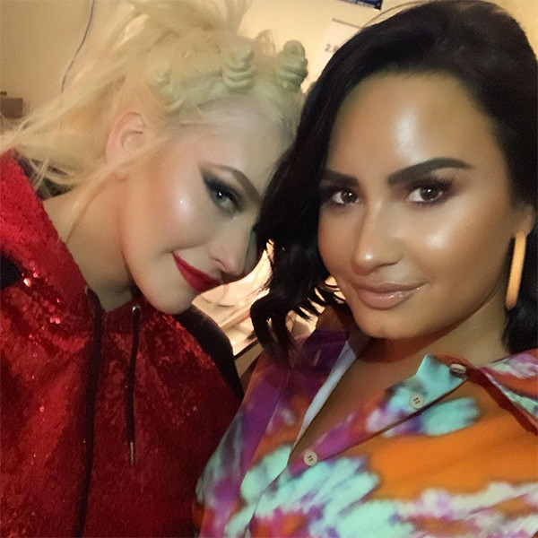 Demi Lovato, Christina Aguilera