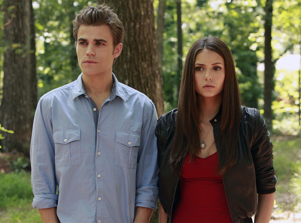 Nina Dobrev, Paul Wesley, The Vampire Diaries