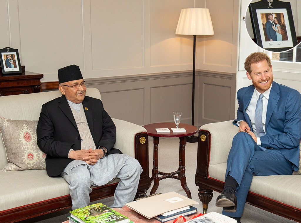 Prince Harry, KP Sharma Oli