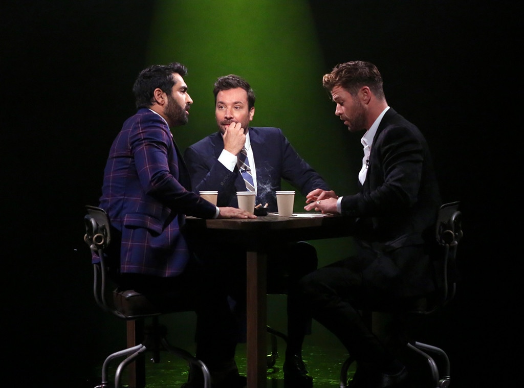 Chris Hemsworth, Jimmy Fallon, Kumail Nanjiani, The Tonight Show Starring Jimmy Fallon