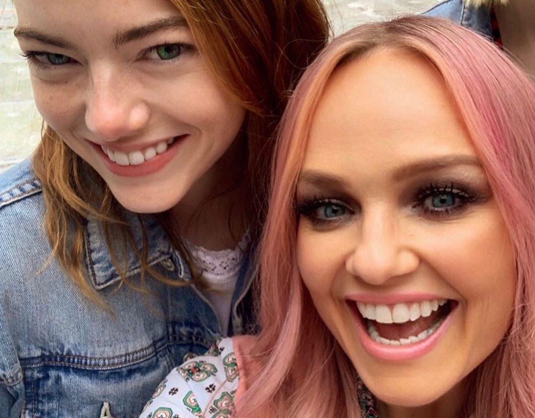 Emma Stone Porn Captions - Spice Girls ''Wannabe'' Emma Stone Meets Baby Spice For the First Time - E!  Online - AP