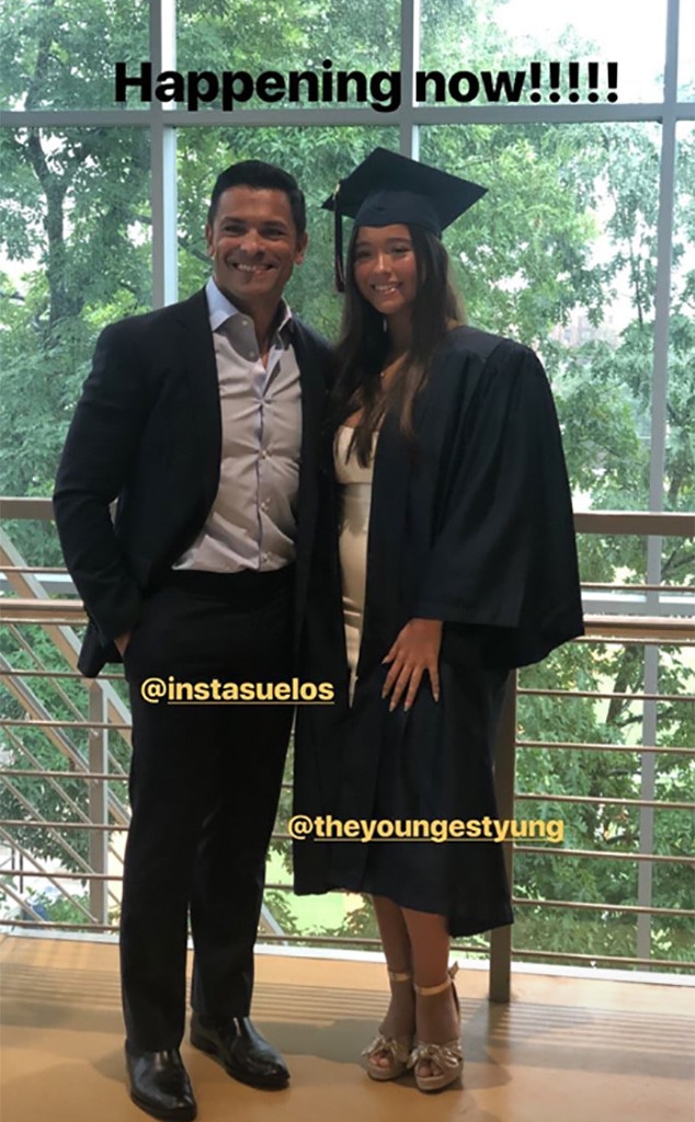 Lola Consuelos, Mark Consuelos, Kelly Ripa, Daughter, High School Graduation