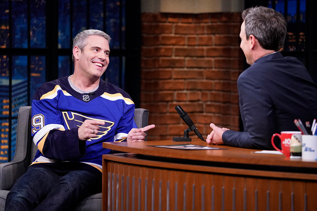 Andy Cohen, Seth Meyers