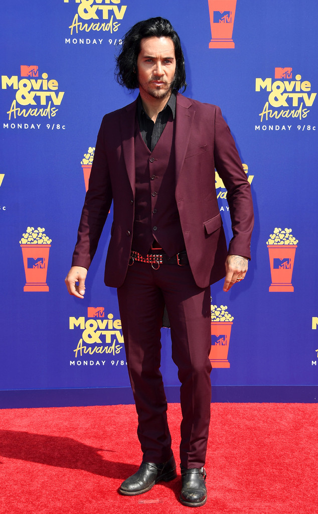 Trout on Red Carpet outfits, hair, 07/09/2019