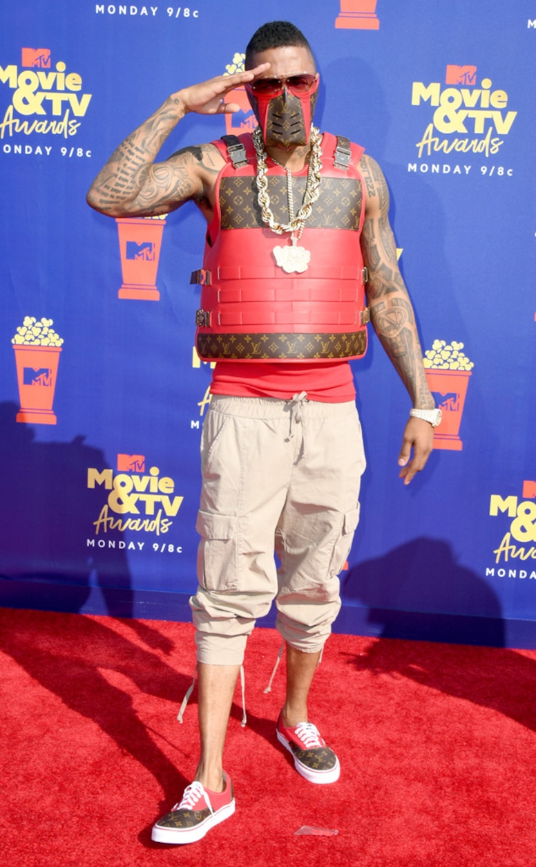 Nick Cannon, 2019 MTV Movie & TV Awards, Riskiest Fashion