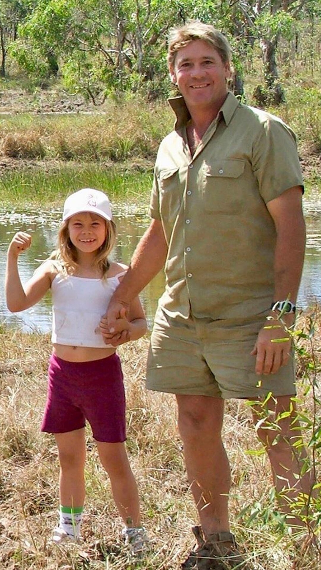 Bindi Irwin and Steve Irwin from Stars Celebrate Father's Day 2019 | E ...