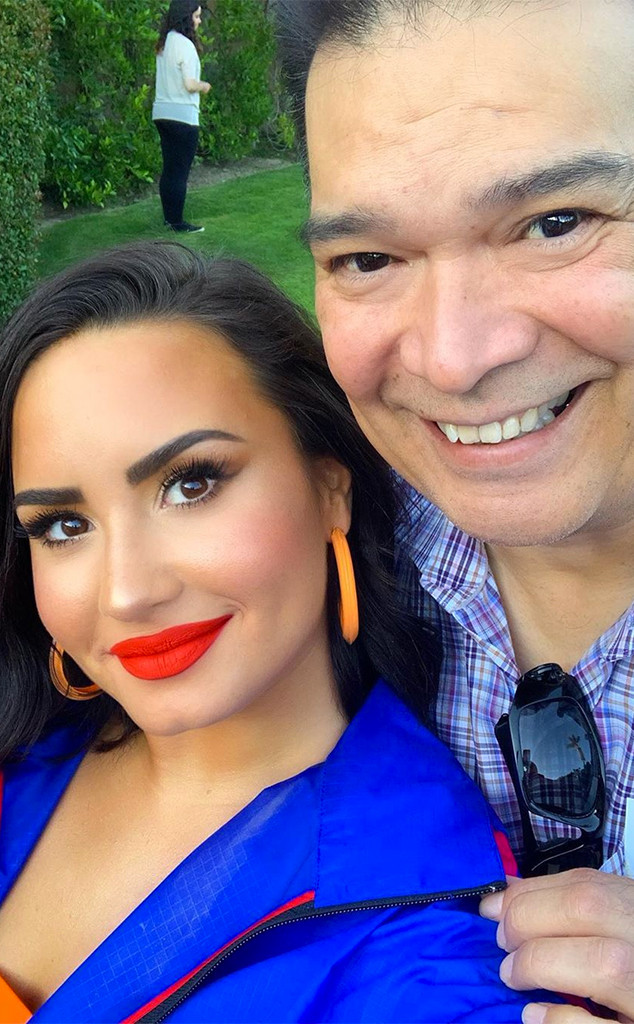 Demi Lovato, Stepfather, Eddie de la Garza, Father's Day 2019