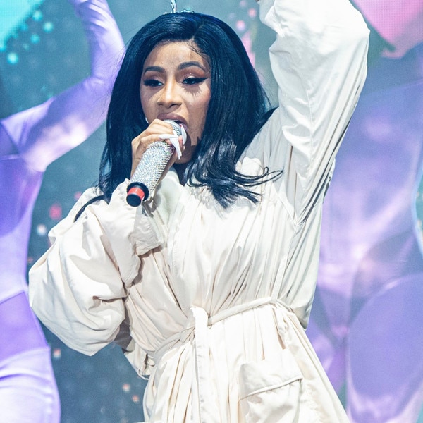 Cardi B Performs In A Bathrobe After Ripping Her Jumpsuit At Bonnaroo ...