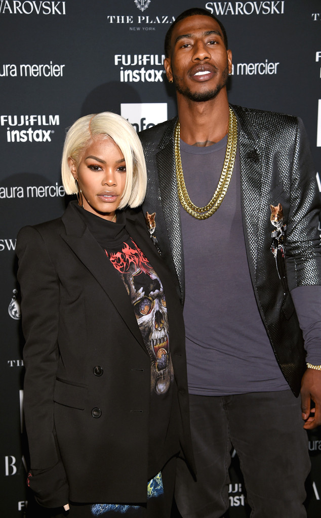 Matching Blazers from Teyana Taylor and Iman Shumpert's Red Carpet ...