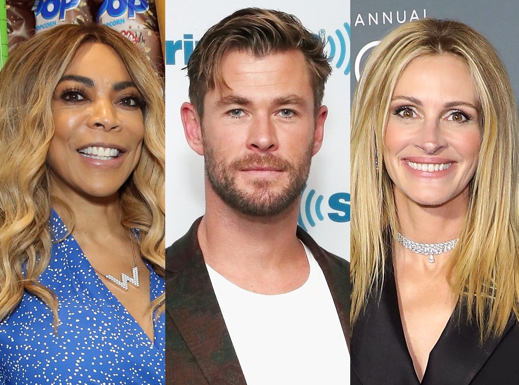 Wendy Williams, Chris Hemsworth, Julia Roberts