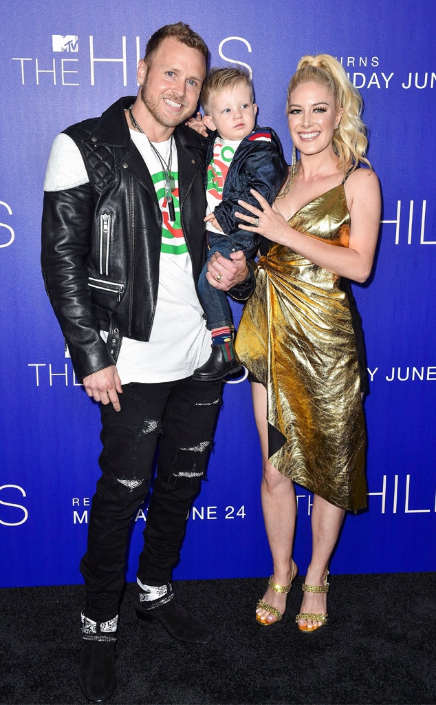 Spencer Pratt, Gunner Pratt, Heidi Montag Pratt