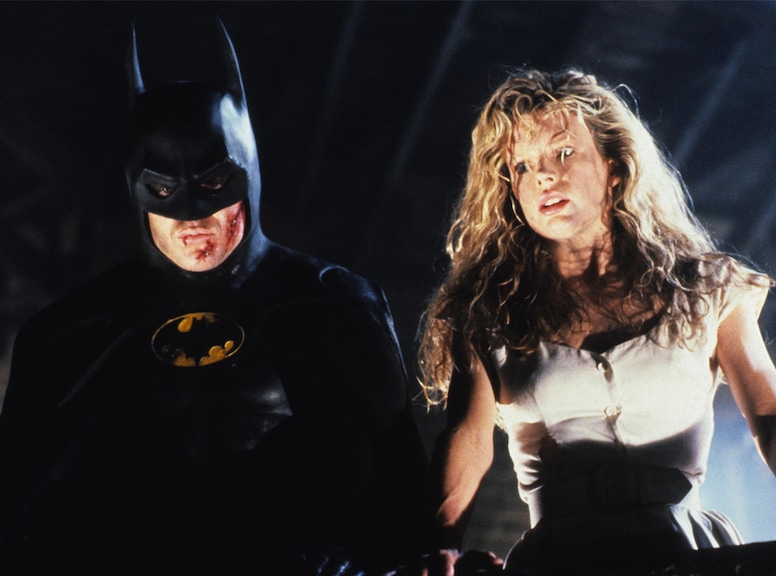 Michael Keaton, Kim Basinger, Batman, 1989