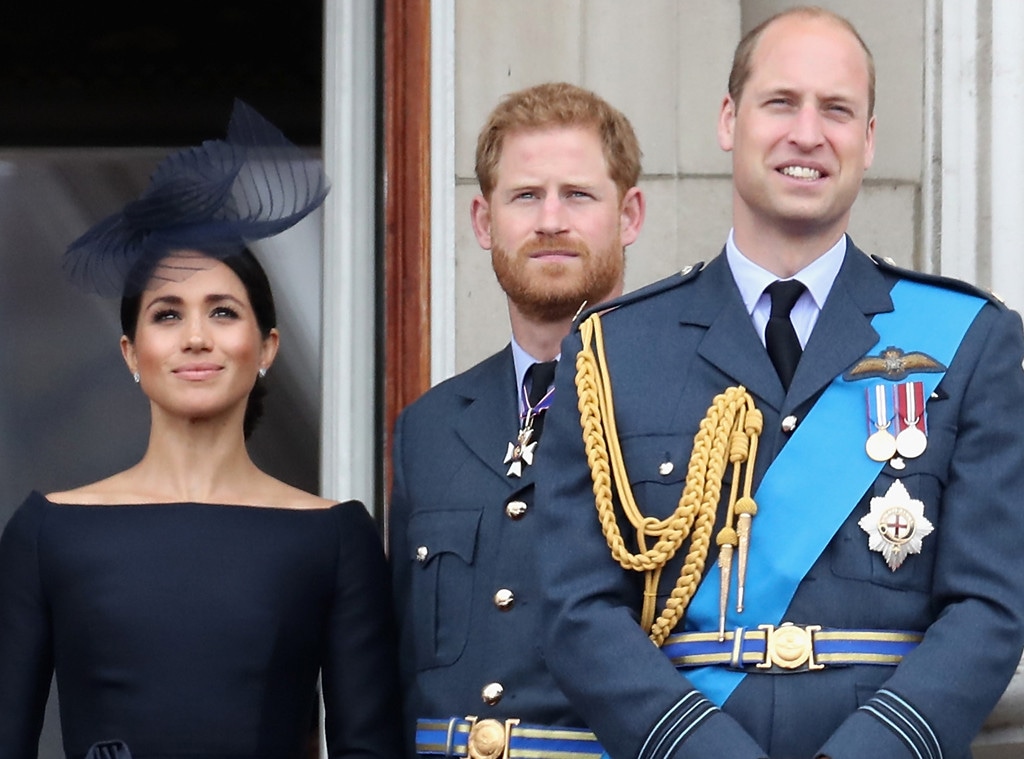 Prince William, Prince Harry, Meghan Markle