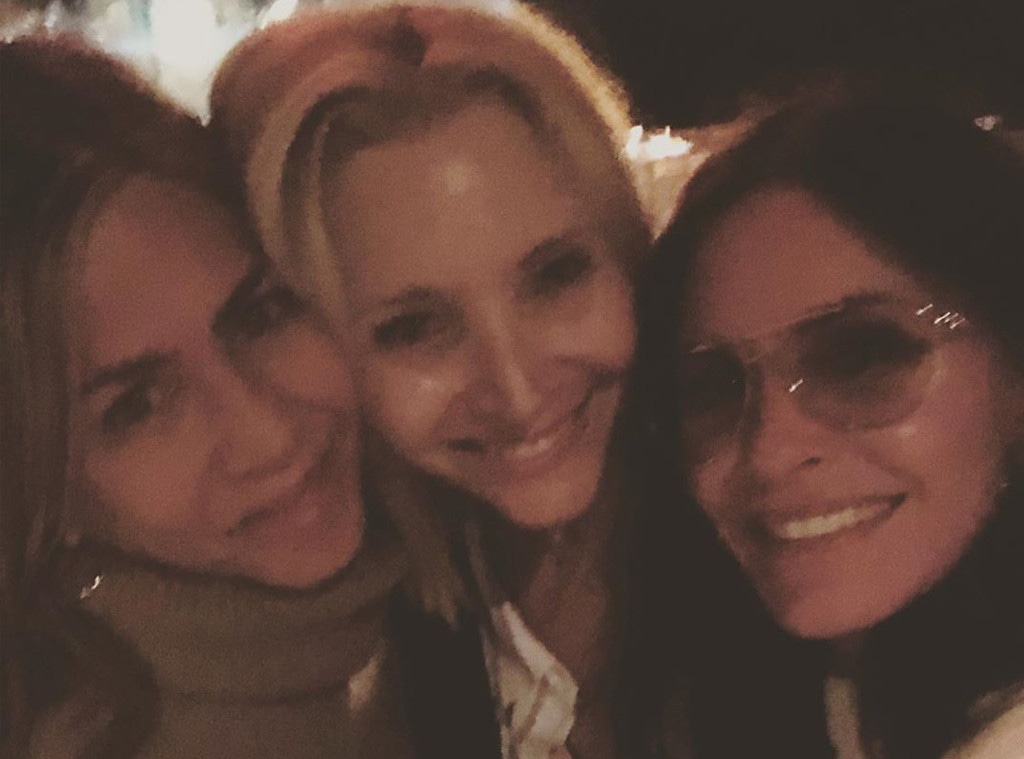 Lisa Kudrow, Courteney Cox, Jennifer Aniston