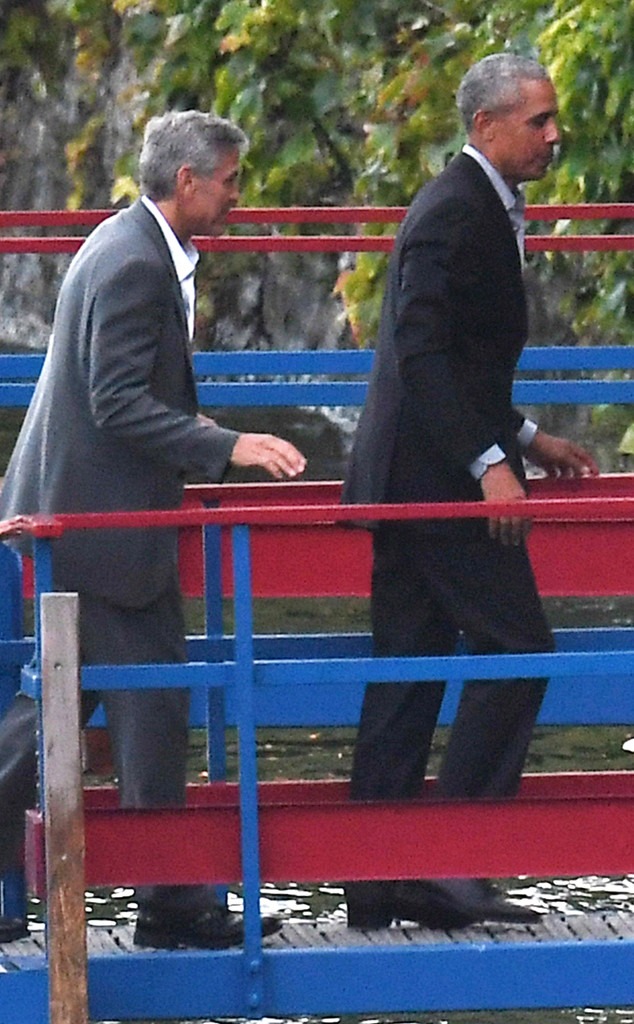 George Clooney, Barack Obama