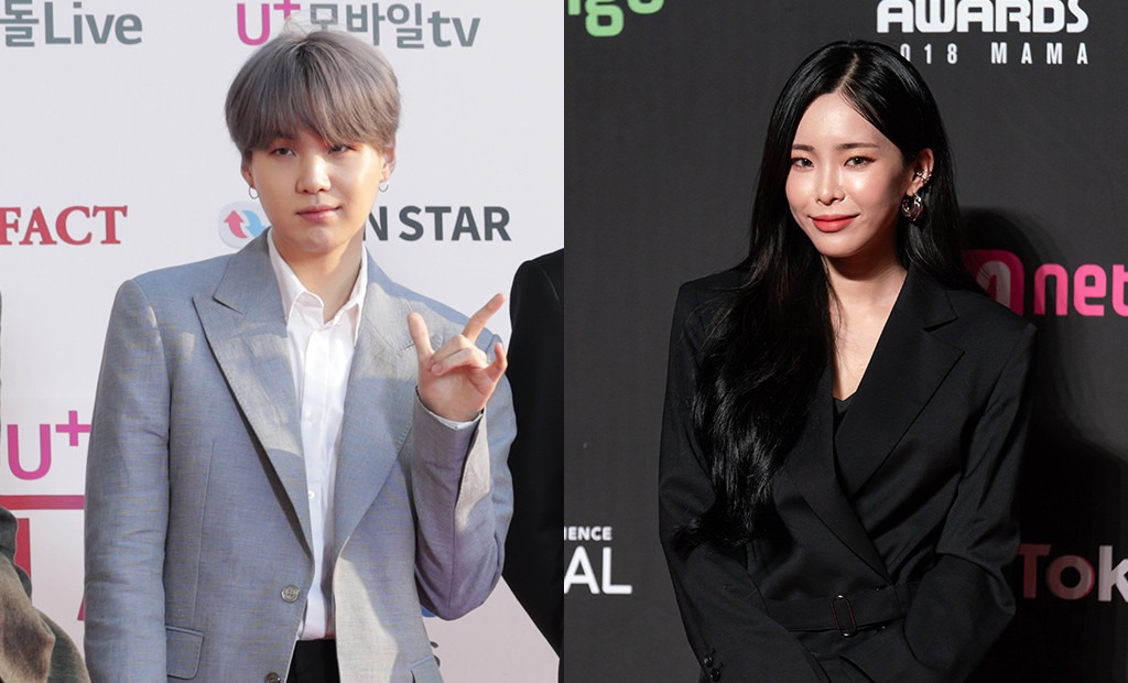 BTS, Suga, Heize