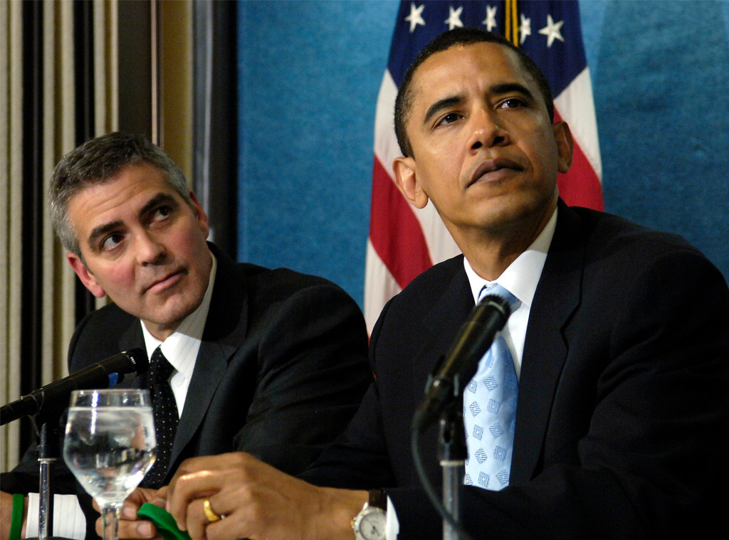 George Clooney, Barack Obama