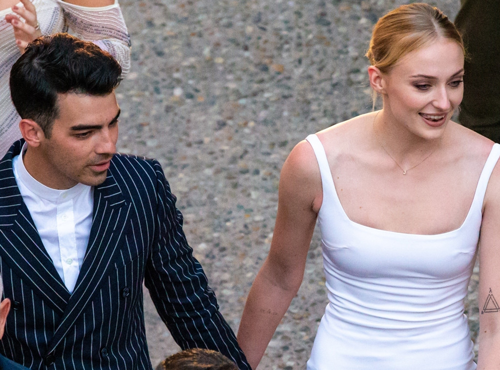 Sophie Turner Rocks 'Just Married' Sash in L.A. With Joe Jonas