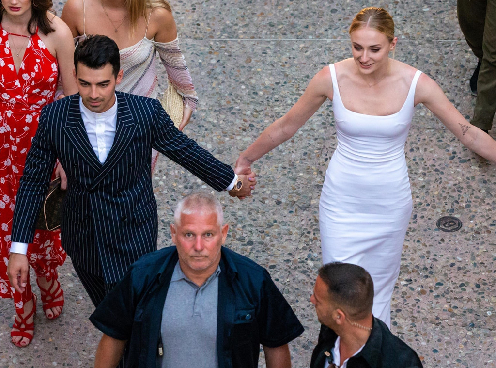 Sophie Turner Joe Jonas Wedding Guests, Celebrities