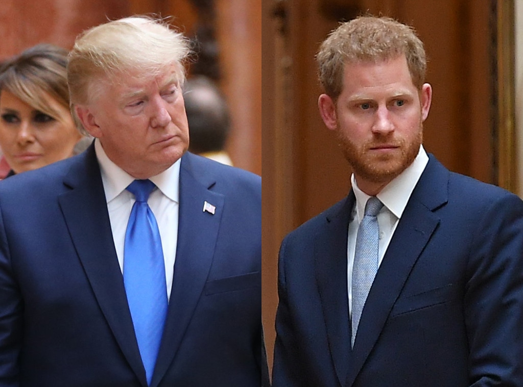 Prince Harry, Donald Trump