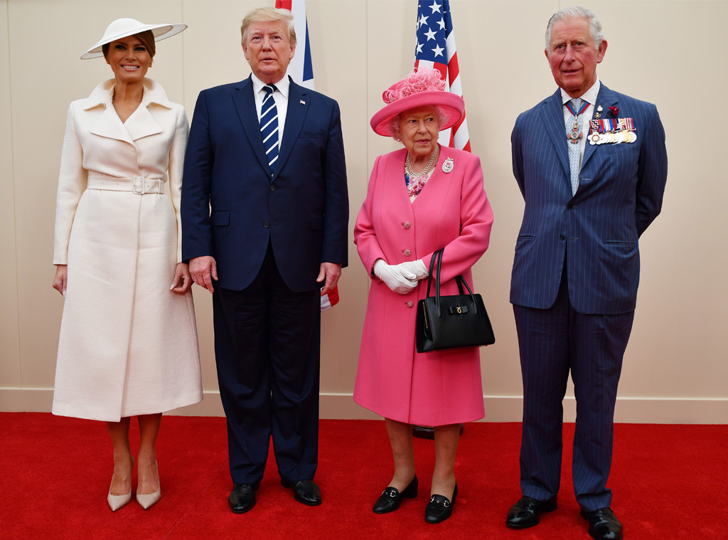 Melania Trump, Donald Trump, Queen Elizabeth, Prince Charles