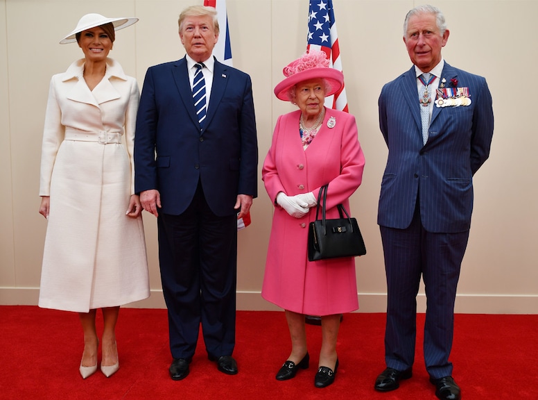 Melania Trump, Donald Trump, Queen Elizabeth, Prince Charles