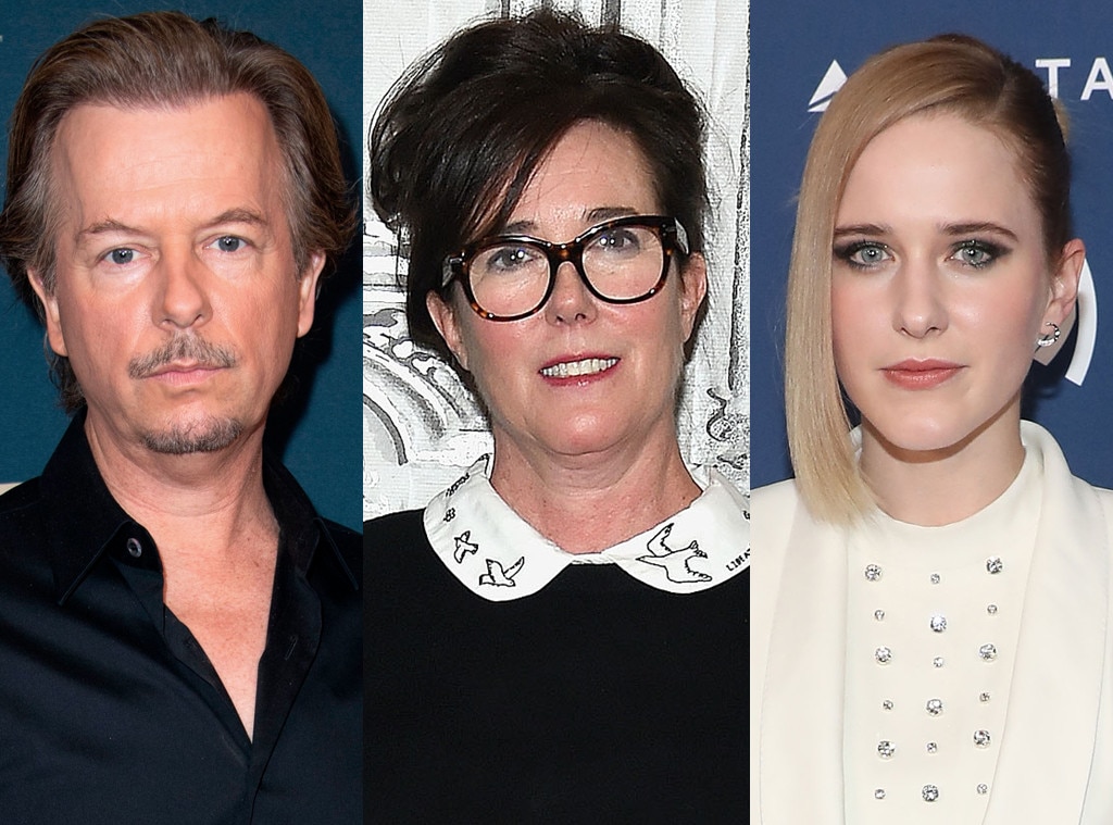 Rachel Brosnahan and David Spade Pay Tribute to Kate Spade