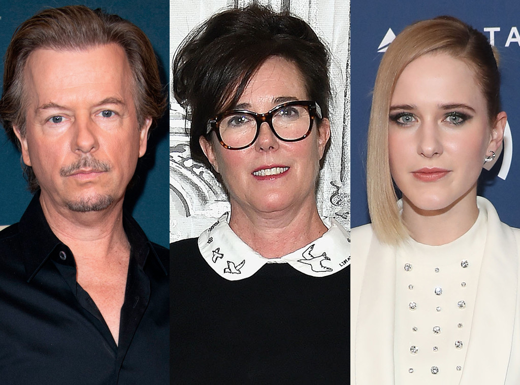 Rachel Brosnahan and David Spade Pay Tribute to Kate Spade - E! Online