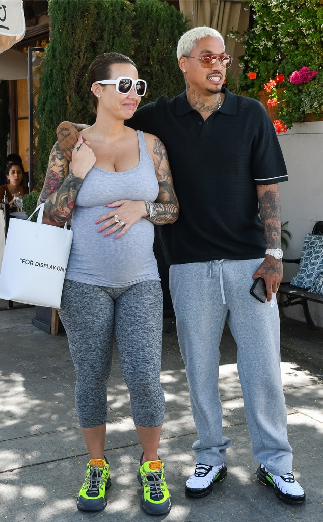 Amber Rose & Alexander Edwards from The Big Picture: Today's Hot Photos ...