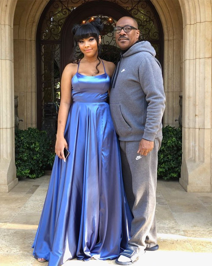 Bella Murphy, Nicole Murphy, Eddie Murphy, Daughter