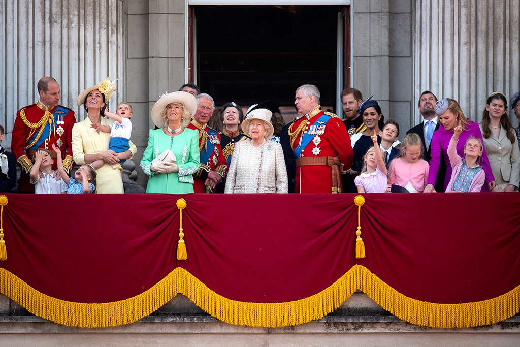 Prince Louis Makes Trooping the Colour Balcony Debut See All the