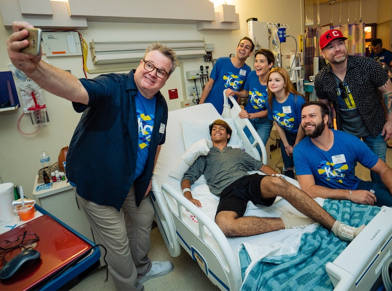 Eric Stonestreet, Cobie Smulders, Ariel Winter, David Cook, Big Slick Celebrity Weekend