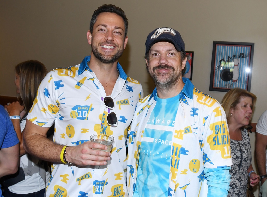 Zachary Levi, Jason Sudeikis, Big Slick Celebrity Weekend