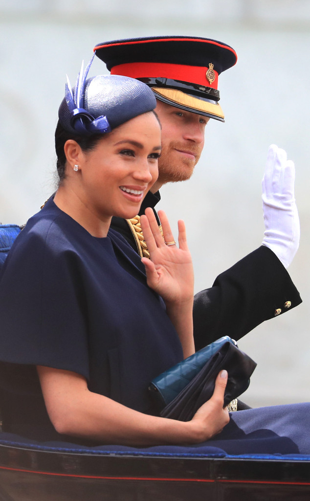 Trooping the Colour 2019, Prince Harry, Meghan Markle