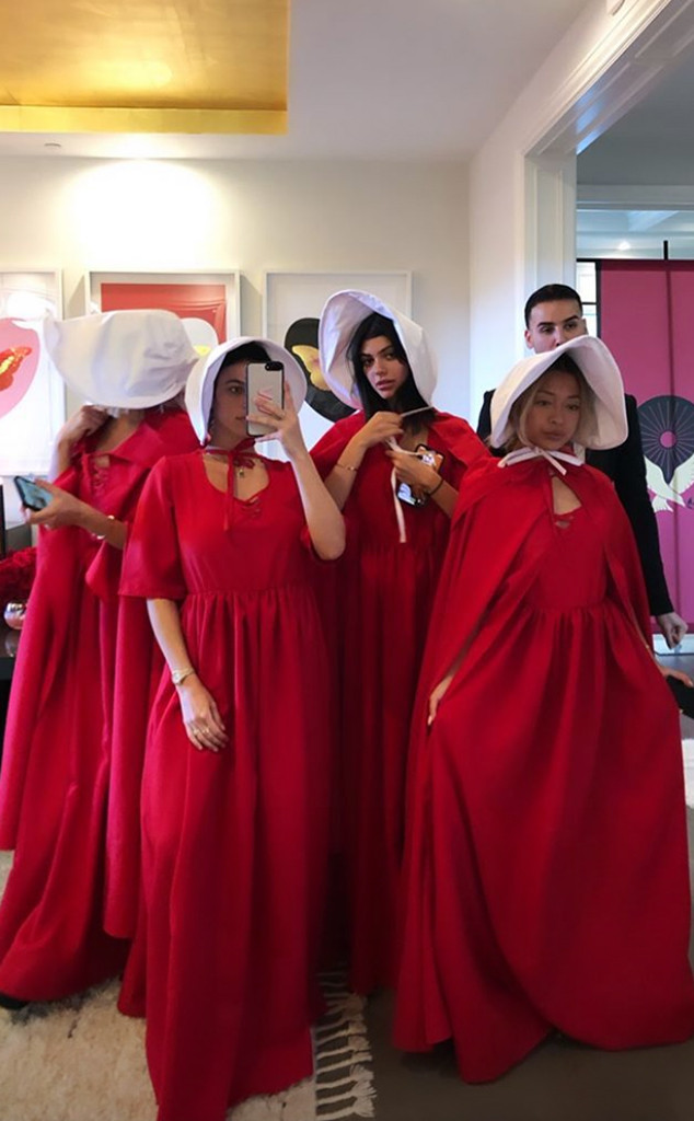 Kylie Jenner's Handmaid's Tale Party