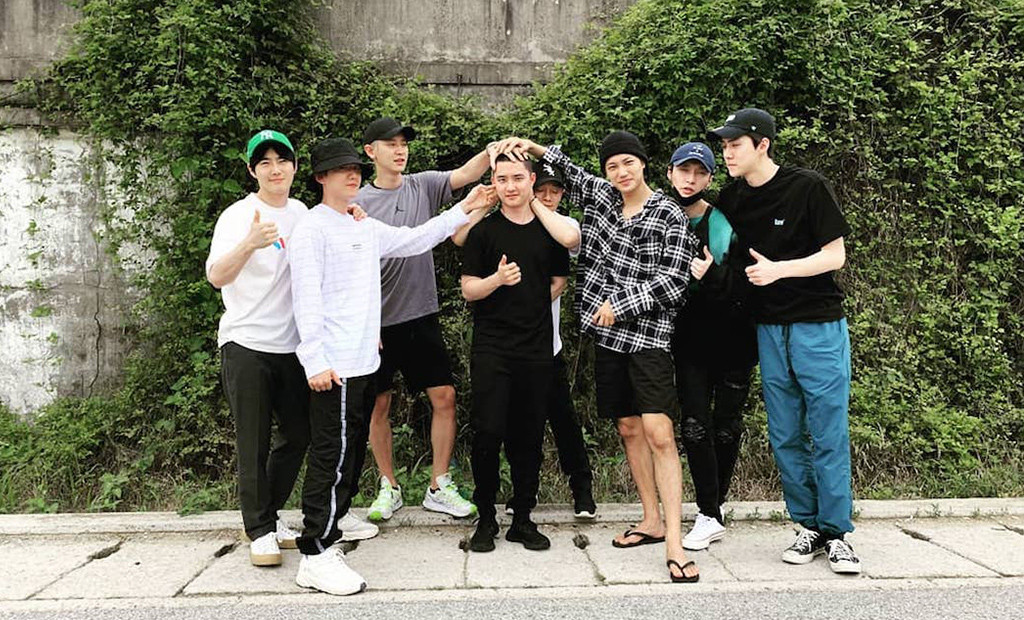 K-Pop Boy Band EXO Sends Member D.O. Off For Military Enlistment - E
